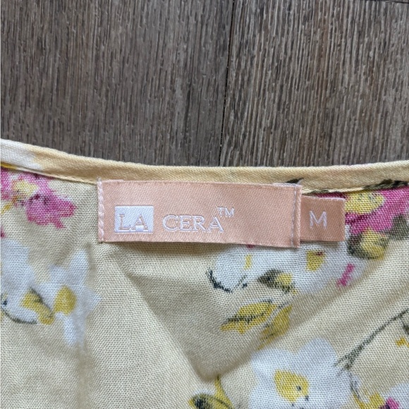 Floral Cream Dress - Picture 2 of 5